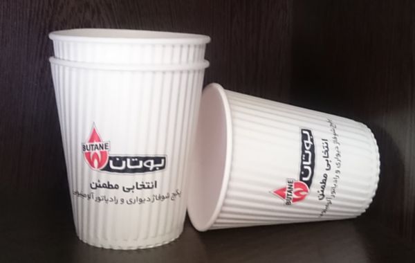 Double glazed paper cup