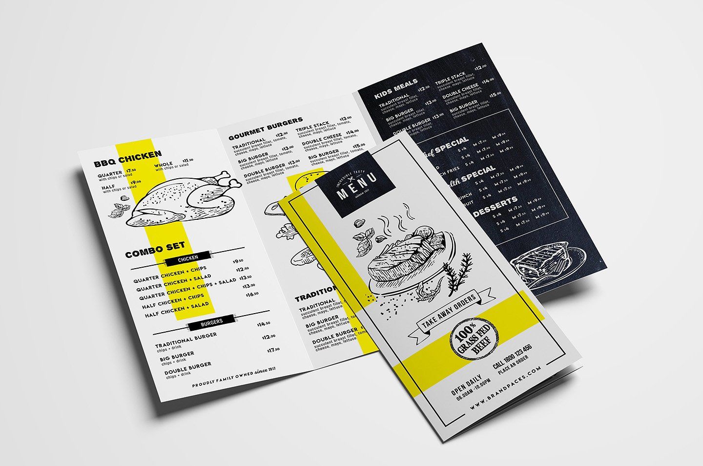 Design of A3 Size Tri-fold Brochures
