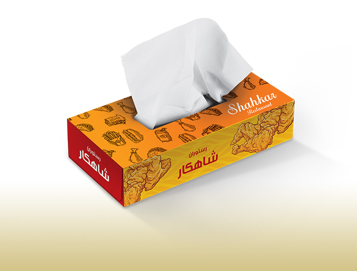 Exclusive tissue box