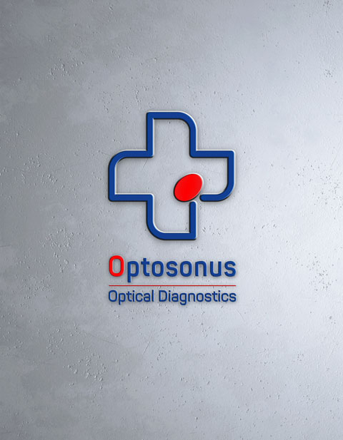 طراحی و اجرای لوگو شرکت اپتوسونوس
